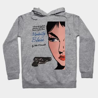 Modesty Blaise Book cover Pulp Fiction Hoodie